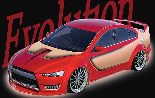 mitsubishi EVO - 1