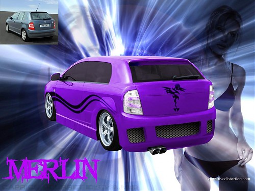 Skoda Fabia - back - 1
