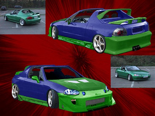 Honda CRX Targa - 1